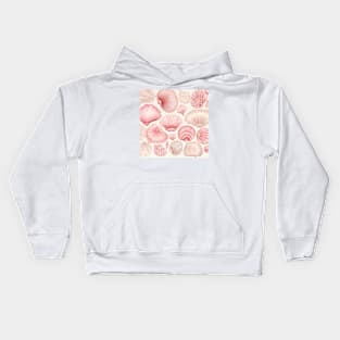 Rose seashells Kids Hoodie